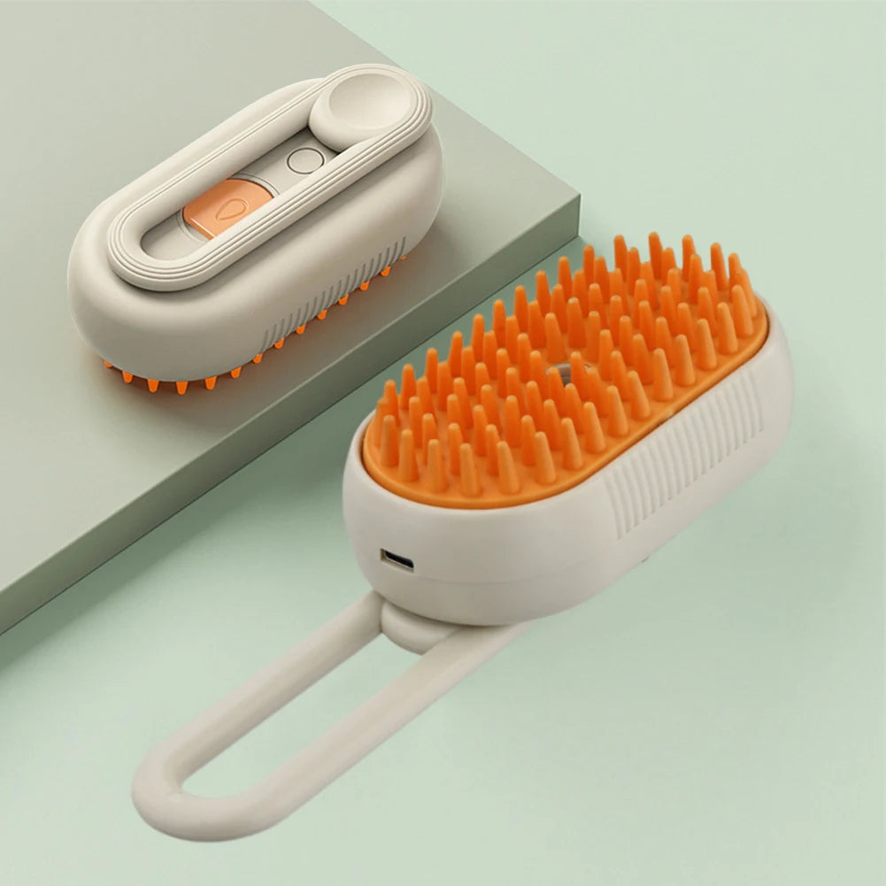 3 in 1 Steam Brush for Pets